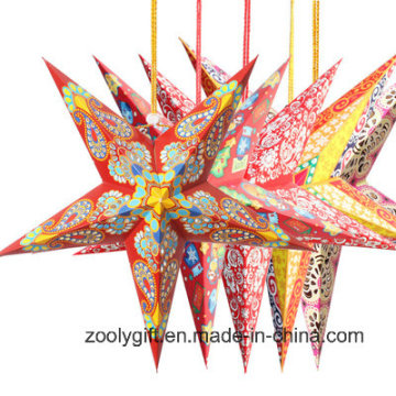 Christmas Festival / Party Decoration Hanging Paper Star Lanterns